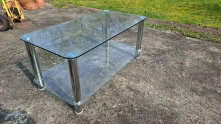 Photo of free Glass and Chrome table (Farley Hill RG7) #1
