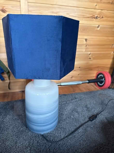 Photo of free John Lewis grey lamp (NR10 5) #1