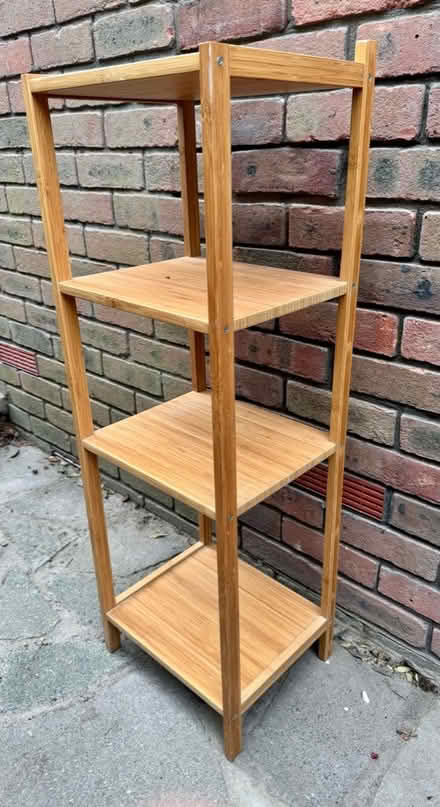 Photo of free IKEA Ragrund Bamboo Shelving Unit (Green Street Green BR6) #3