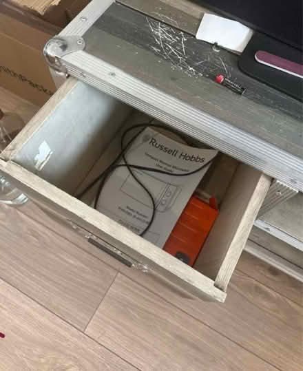 Photo of free Wood/Metal Tv Stand #2 (Edgware HA8) #2