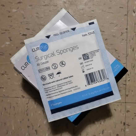 Photo of free Surgical sponges (31 Street and 9th Avenue) #4