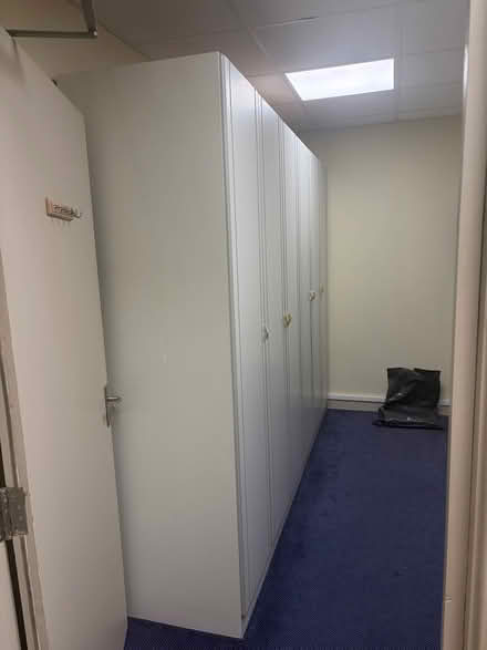 Photo of free White storage cupboards (Sherborne DT9) #4