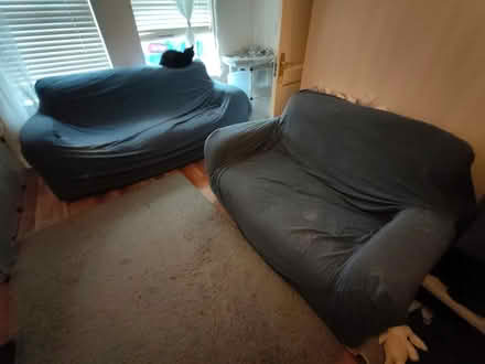 Photo of free Set of 2 sofas (Duleek) #3