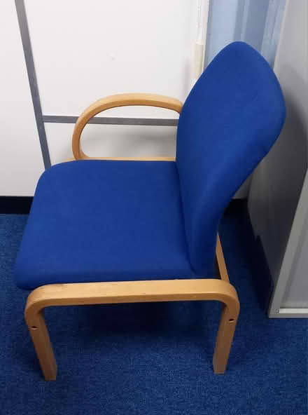 Photo of free Blue chair (Watford WD24) #3