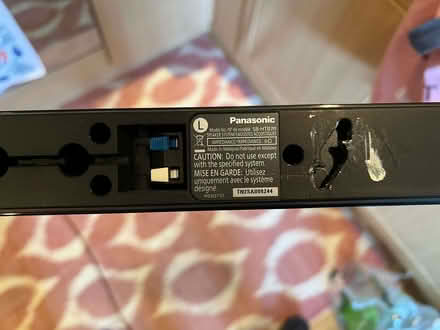 Photo of free Panasonic SU-HTB20 Soundbar + Subwoofer (Walham Green SW6) #2