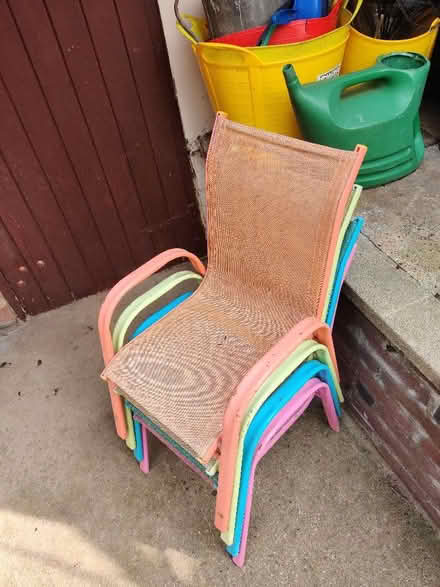 Photo of free Kids garden chairs (Chingford E4) #1
