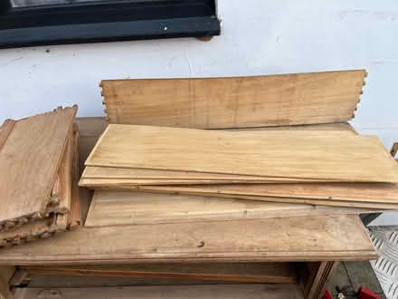 Photo of free Old wooden chest of drawers (1930s) (SL6 pinkneys green) #3