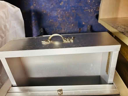 Photo of free Silver ornate detail bedside unit (High Wycombe HP10) #2