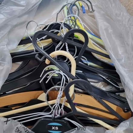 Photo of free Bag of coat hangers (CB4 3) #1