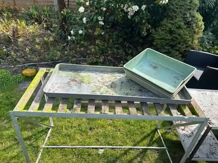 Photo of free Greenhouse shelving/storage (KT17 3BH) #3