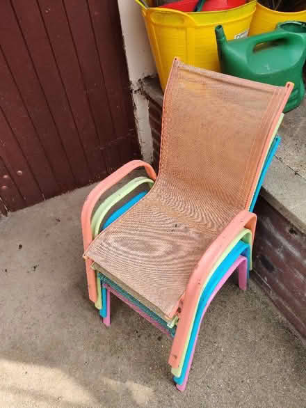 Photo of free Kids garden chairs (Chingford E4) #2