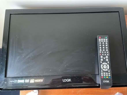 Photo of free Logik 22 inch TV, with wall mount and remote etc (Kidlington OX5) #1