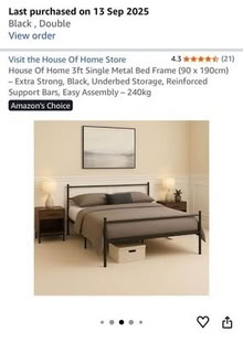 Photo of free Double Bed Frame (N1C 4BT) #3