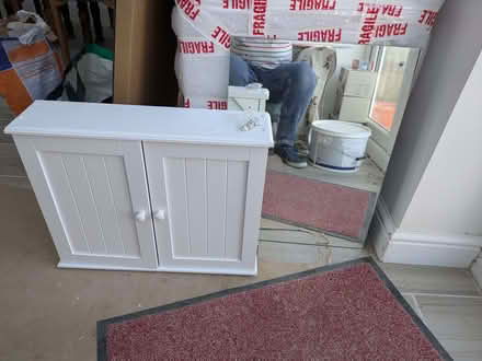 Photo of free Bathroom cabinet and mirror (Painswick GL6) #1