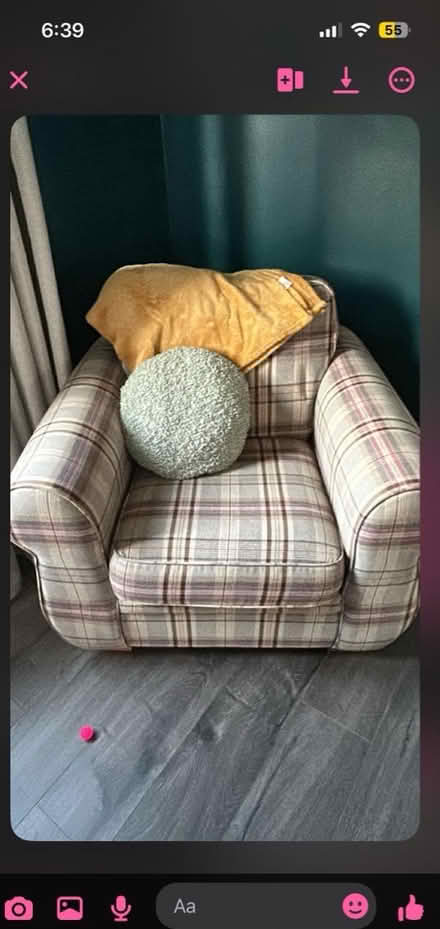 Photo of free 2x armchairs (Cumnock, KA18) #1