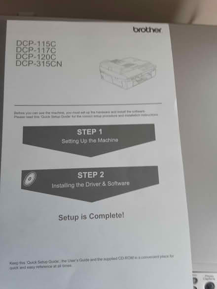 Photo of free Brother DCP-115C Printer (PO7 Purbrook) #1