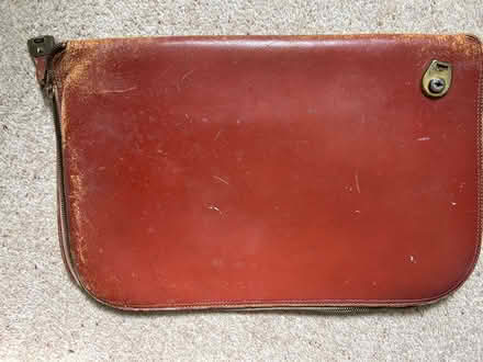 Photo of free Vintage leather briefcase (Hare Green, Great Bromley CO7) #2