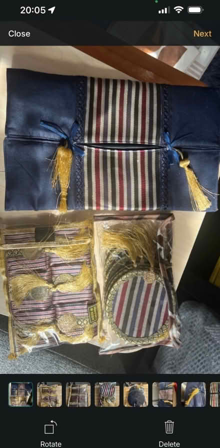 Photo of free Tissue and napkin holder, coasters (West Green Road N15) #1