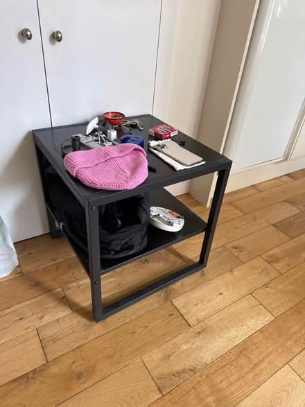 Photo of free Small black side table (SW11 Battersea by park) #1