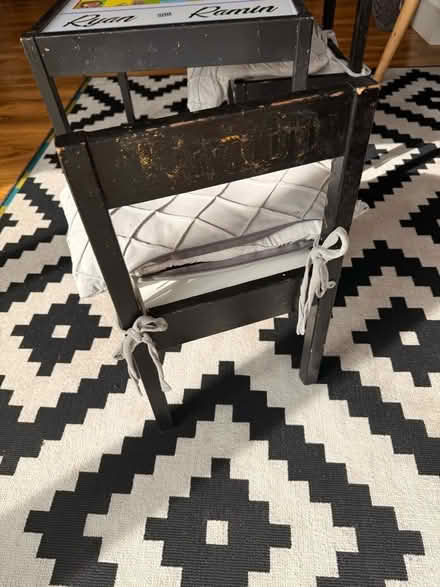 Photo of free IKEA toddler table and two chairs (Heald Green SK8) #4