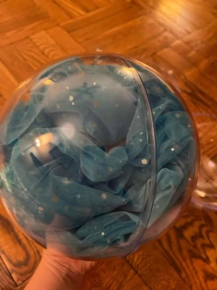 Photo of free 2 large sturdy plastic display orbs (Kensington Brooklyn) #4