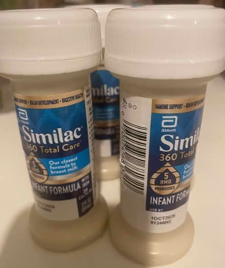 Photo of free Baby stage 2 Pampers opened pack Aptamil 200ml x3 (Chigwell Row IG7) #2