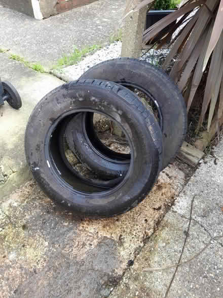 Photo of free 2 old vw van tyres (Tarring west worthing BN13) #1