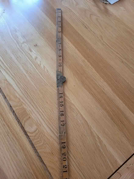 Photo of free Foldable wooden ruler (Hampton) #4