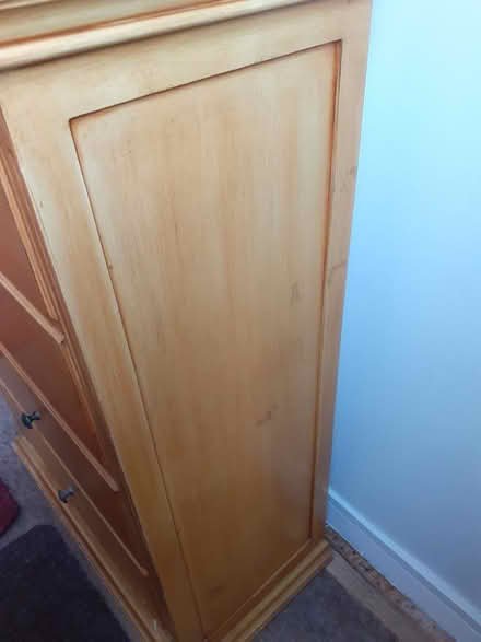 Photo of free Tall wooden shoe cupboard (Cb24 9nt) #3