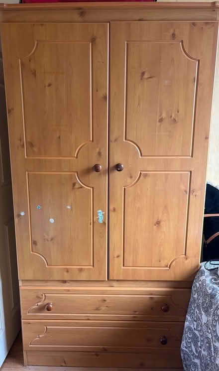 Photo of free Single bed wardrobe locker (Malahide) #2