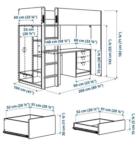 Photo of free Ikea loft bed (Arrochar G83) #2