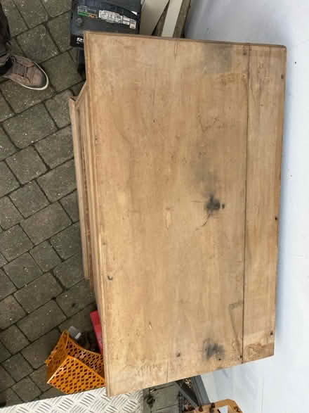 Photo of free Old wooden chest of drawers (1930s) (SL6 pinkneys green) #4