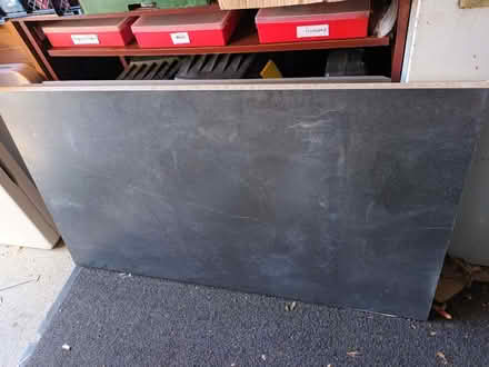 Photo of free Black kitchen worktop offcut (Walnut Tree MK7) #1