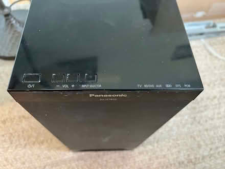 Photo of free Panasonic SU-HTB20 Soundbar + Subwoofer (Walham Green SW6) #3