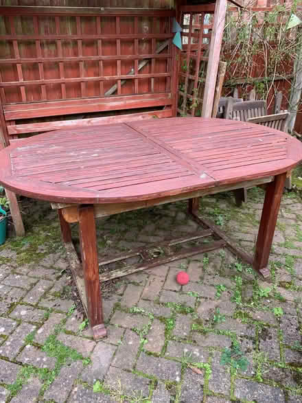 Photo of free Garden table and chairs (Bewdley DY12) #3