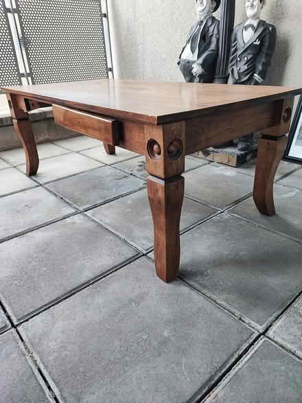 Photo of free Wood table (Balbriggan) #2