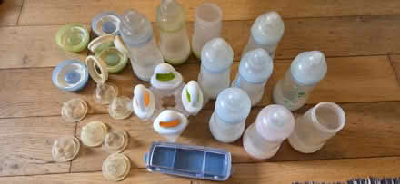 Photo of free Mam anti colic bottles (Bath, weston) #1