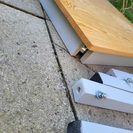 Photo of free Square dining table (Oaklands nr Welwyn AL6) #2