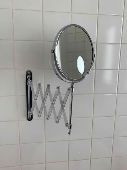 Photo of free 2 extending wall make-up mirrors (Muswell Hill N10) #1