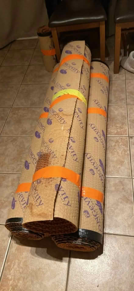 Photo of free carpet underlay (South wootton) #1