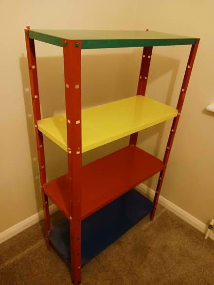 Photo of free Lightweight metal shelves (Kempshott RG22) #1