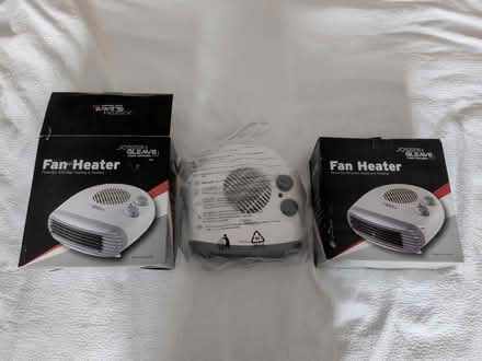 Photo of free 2 x Joseph Gleave Fan Heaters (Tooting Bec, SW17) #1