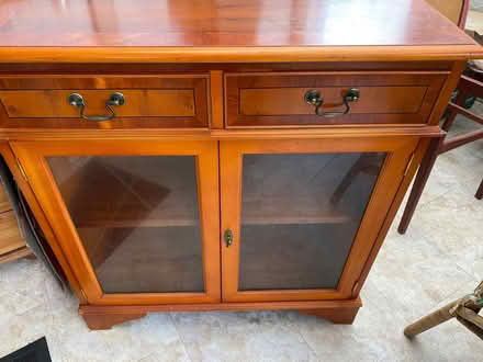 Photo of free Glass fronted cabinet (Clifton YO30) #1