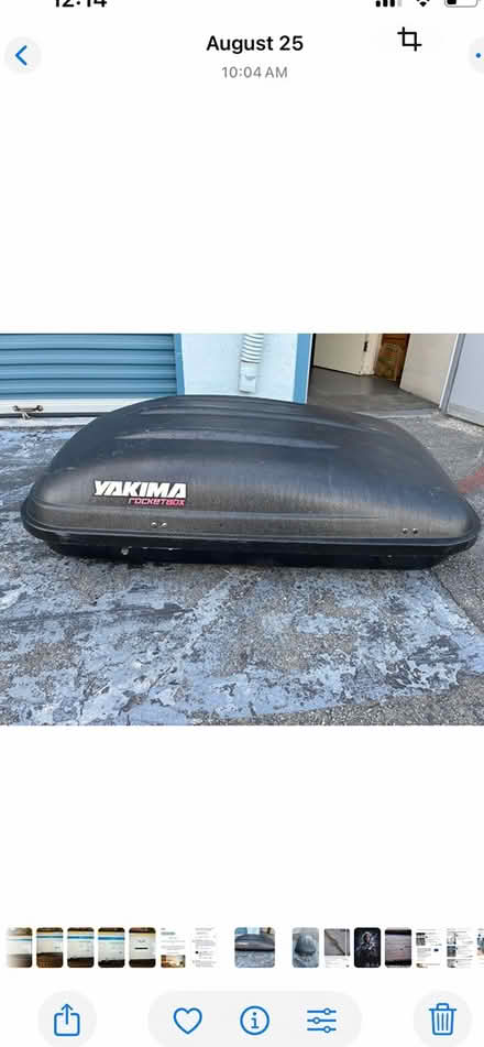 Photo of free Yakima Cargo Box (San Mateo) #2