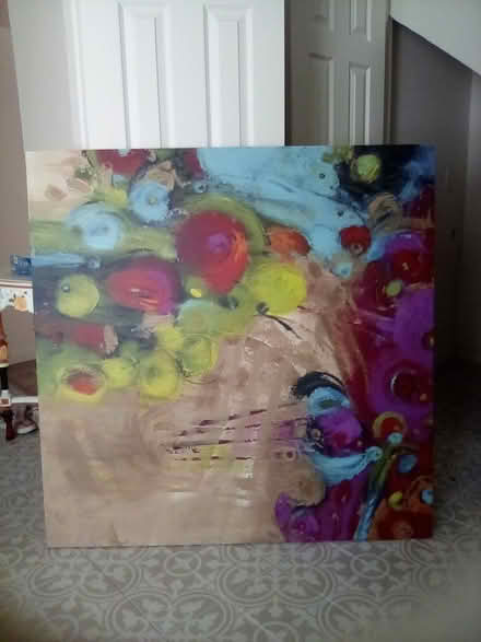 Photo of free Abstract painting Canvas (Carmichael) #1