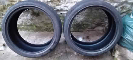 Photo of free 2 large ish tyres (Penzance TR18) #1