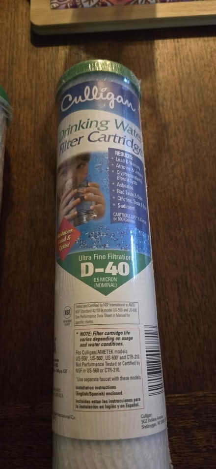 Photo of free Culligan water filter D-40 (Harbor Bay near fire station) #1