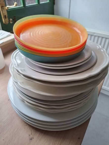 Photo of free Pile of plates (Bedford MK41) #1
