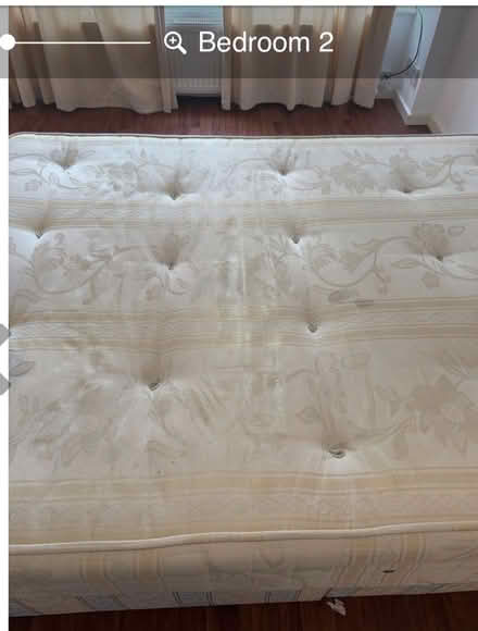 Photo of free Three double bed divan and four mattresses (Fulham Palace Rd W6) #3
