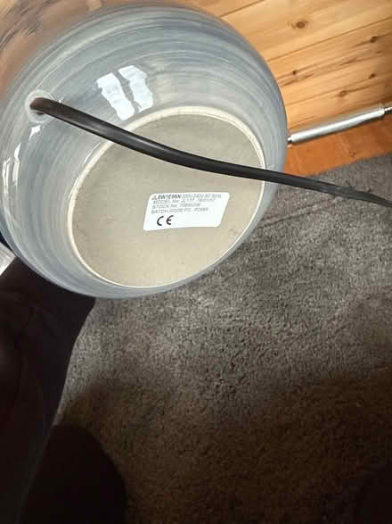 Photo of free John Lewis grey lamp (NR10 5) #2